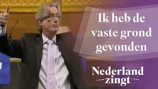 Nederland Zingt Ik heb de vaste grond gevonden [upl. by Leuqram347]