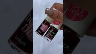 Benefit Cosmetics Benetint Liquid Lip Blush amp Cheek Tint VS Essence What A Tint Lip amp Cheek Tint [upl. by Tyler]