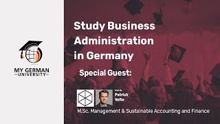 MSc Management amp Sustainable Accounting and Finance at Leuphana University Lüneburg [upl. by Adaiha]