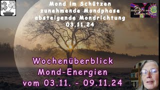 Wochenüberblick  MondEnergien vom 0311 bis 091124 [upl. by Nedgo]