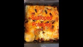 Scalloped Potatoes with Ham [upl. by Atteuqal39]