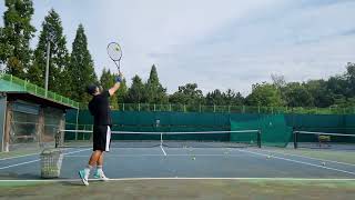 Tennis Serve Pronation Practice [upl. by Halladba388]