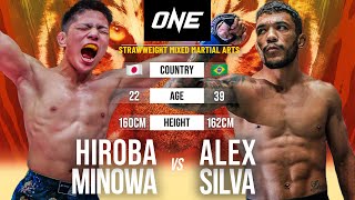 Hiroba Minowa vs Alex Silva  Full Fight Replay [upl. by Karalee907]