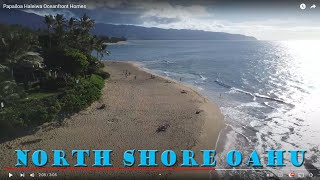 Papailoa Haleiwa Oceanfront Homes [upl. by Plath]