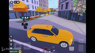 McHappy day special Roblox taxi boss gameplay part 46 [upl. by Hairom]