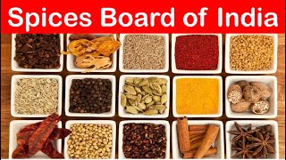 Spices Board of India  Spices Export  Tamil [upl. by Ilana]