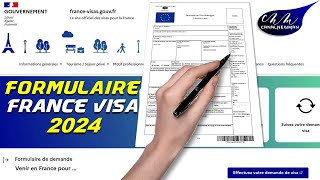 MAÎTRISEZ VOTRE DEMANDE DE VISA 2024  Guide Complet pour le FORMULAIRE FranceVisas [upl. by Skillern]