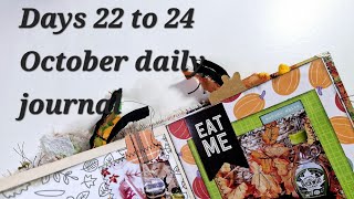 Days 22 to 24 in my October Daily Journal 2024 [upl. by Fern209]