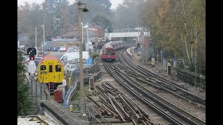 Epping Signal Cabin Epping Essex UK  London Underground Central Line  Railcam LIVE [upl. by Brahear]