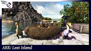 Taming Hesperornis For Golden Eggs amp Setting Up A Hatchery  ARK Lost Island 24 [upl. by Assilev460]