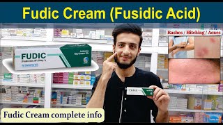 Fudic Cream Fusidic Acid  Uses Side Effects Application  Complete info  O Beauty Dose [upl. by Gathers]