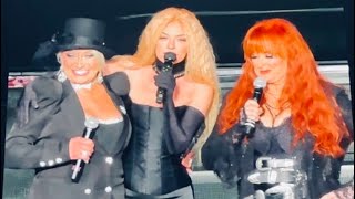 Shania Twain’s surprise guests  Tanya Tucker and Wynonna Nashville TN June 7 2023 shaniatwain [upl. by Allesig]