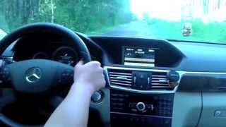 Моя поездка на MercedesBenz Eklass E300 231лс 2010го года [upl. by Donia811]