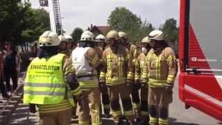 Einsatzübung  Schere und Spreizer im Einsatz  25052014 [upl. by Sissy]