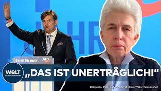 SPIONAGEVERDACHT „Das ist unerträglich was da gerade passiert“  StrackZimmermann zu Krah AfD [upl. by Rask]