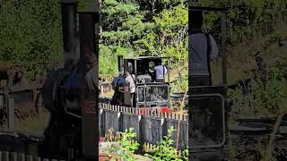 Glyder shunting wagons at Beamish train beamish narrowgauge [upl. by Submuloc]