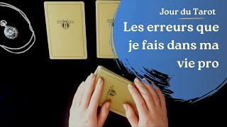 LES ERREURS QUE JE FAIS DANS MA VIE PRO  Tirage de Symbolon à choix [upl. by Ybor]