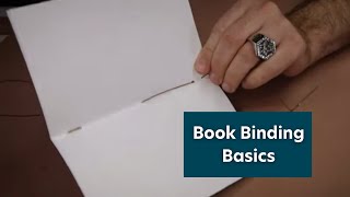 Book Binding Basics [upl. by Llennhoj]