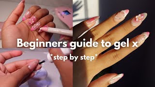 How to do GEL X NAILS like a PRO at home [upl. by Langelo688]