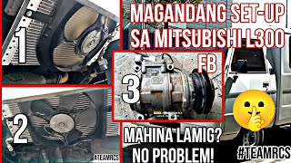 CONVERT AC SYSTEM  MITSUBISHI L300 FB [upl. by Ynnavoeg]