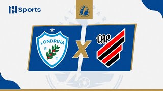 Campeonato Paranaense 2024 Londrina x Athletico  8ª Rodada  AO VIVO  COM IMAGENS [upl. by Gotthelf229]