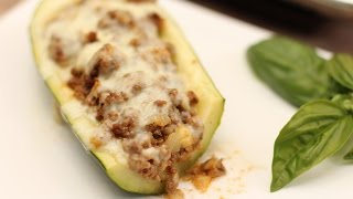 Mexican Stuffed Zucchini  Easy Dish For Those Large Squash by Rockin Robin [upl. by Staford556]