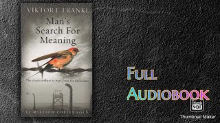 Mans Search For Meaning  Hindi Audiobook [upl. by Eneja]