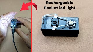 How to make Rechargeable LED Light  Diy Homemade light [upl. by Welch]