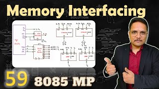 Memory Interfacing with 8085 Microprocessor Solved problems  3 [upl. by Viguerie]