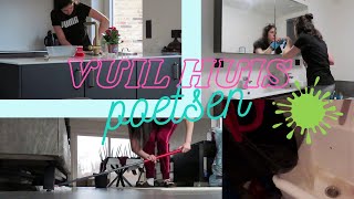 Vuil huis poetsen  Dirty house clean with me [upl. by Bibbie]