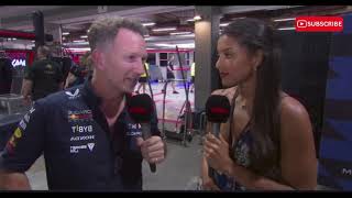 Mclaren Are In A quotDIFFRENT CLASSquot  Christian Horner Post Race Interview  Singapore GP 2024 [upl. by Odanref651]