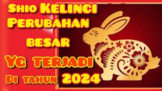 SHIO KELINCI 2024  perubahan BESAR yg terjadi di th 2024 ramalanshio ramalanshiokelinci [upl. by Demmer]