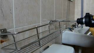 Tips Drilling into soft ceramic tiles wall [upl. by Kcirdes]