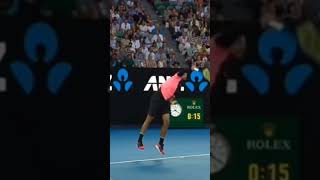 Nick Kyrgios slow motion serve [upl. by Torey]