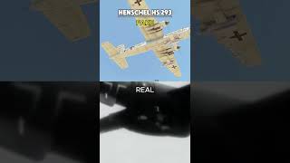 Henschel Hs 293  Real vs Fake [upl. by Aneladgam735]