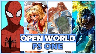 TOP 30 BEST OPEN WORLD GAMES ON PS1  BEST PS1 GAMES [upl. by Warfourd]