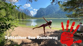 Toblacher See Rundweg  Südtirol Teil 01  Vlog 10 [upl. by Stag]