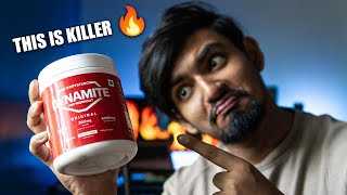 Best Pre Workout in India with NO SIDE EFFECTS  Wellversed Dynamite Pre Workout Review [upl. by Ela]