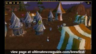 Brewfest Quest and Achievement Guide  UltimateWoWGuidecom [upl. by Aneerb644]