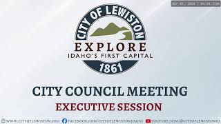 04  01  2024  Lewiston City Council Meeting [upl. by Neerod]