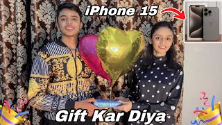 Abdul Rehman Ko IPhone 15 Pro Max Gift Kar Diya 🥳  New Mobile  Surprise Gift [upl. by Rankin]