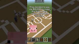 Go Pig State minecraft minecraftpig gaming MCAA collegefootball [upl. by Viki]