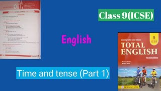 Time and tensePresent tenseClass 9 ICSEEnglish grammar [upl. by Lativa]