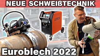 Neuheiten auf der Euroblech 2022  Lorch  ABICOR BINZEL  Trumpf  EWM  Optrel [upl. by Aztirak]