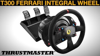 Product Review Thrustmaster T300 Ferrari Integral Racing Wheel Alcantara Edition [upl. by Noraa]