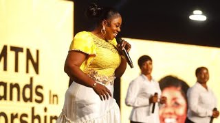 See What Piesie Esther Made Everyone Do At MTN Stands In Worship 2023 [upl. by Innavoij982]