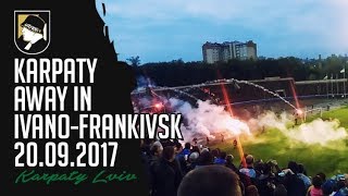 Action Karpaty Lviv away in IvanoFrankivsk 20092017 [upl. by Labannah]