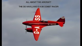 All About The Aircraft  The DH88 Comet [upl. by Aiym]