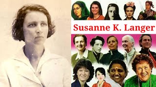 Susanne K Langer Biography  Philosophy Philosopher  Great Womans Biography  Listen Us Info [upl. by Wadlinger963]