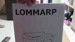 LOMMARP IKEA Desk Time Lapse Building [upl. by Nimajnab]